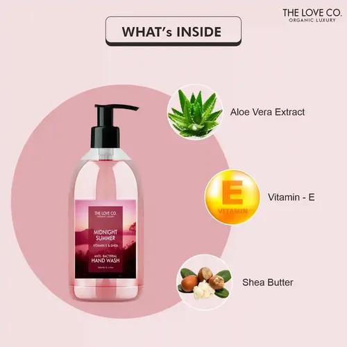 THE LOVE CO. Midnight Summer Hand Wash For Moisturized Hand - 300ml